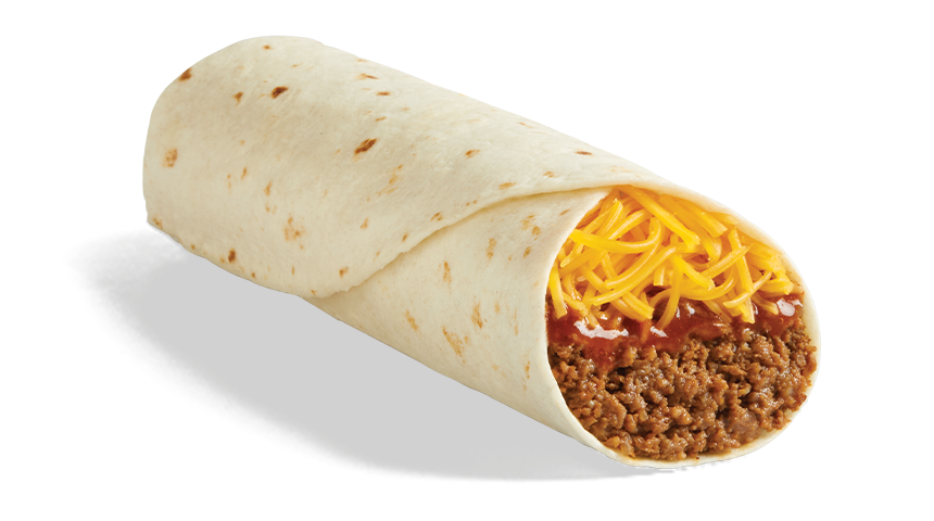 <span>Beef & Cheddar Burrito</span>